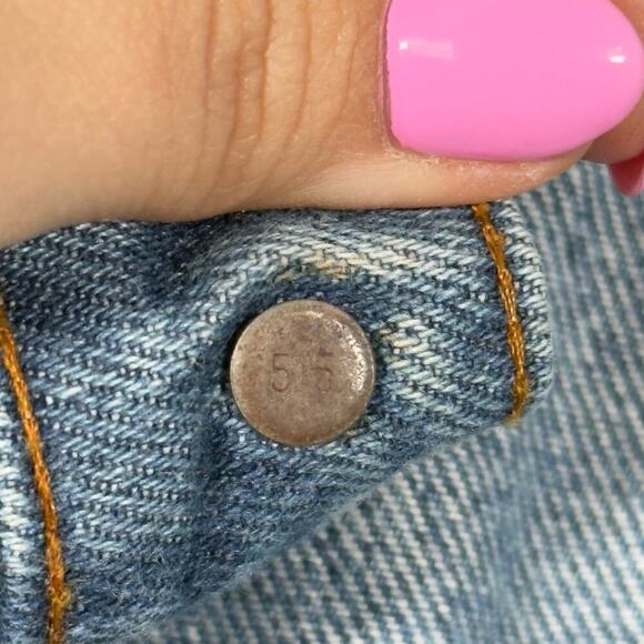 Vintage Levi’s 505 Orange Tab Talon 42 Zipper 1978‑83 USA 515 Rivet 36x34 - Picture 5 of 9